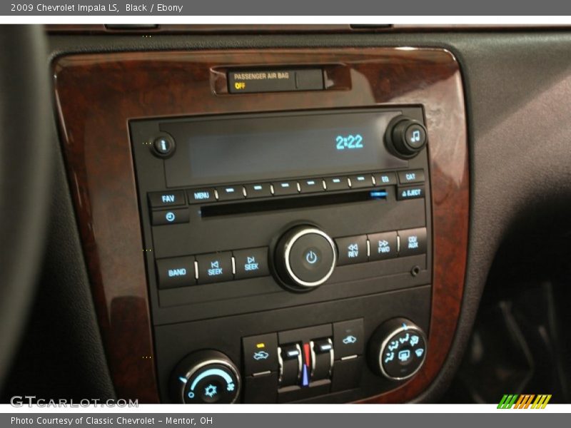 Black / Ebony 2009 Chevrolet Impala LS