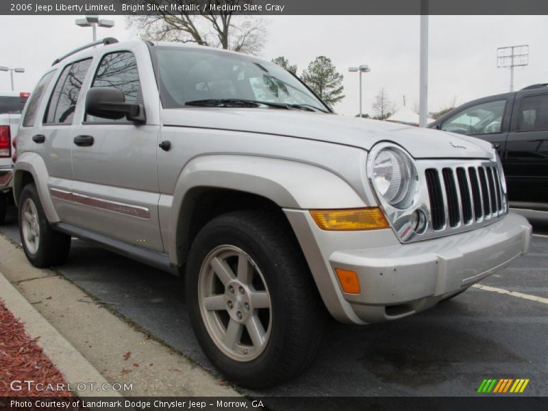 Bright Silver Metallic / Medium Slate Gray 2006 Jeep Liberty Limited