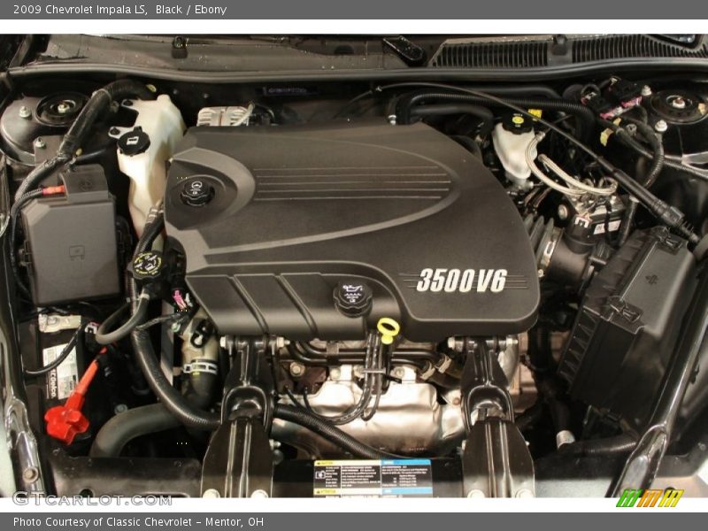 Black / Ebony 2009 Chevrolet Impala LS