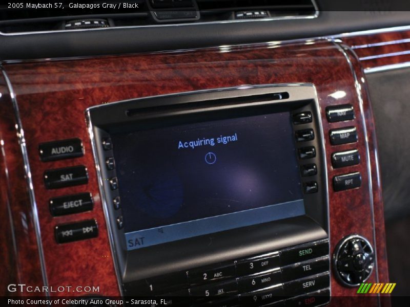 Galapagos Gray / Black 2005 Maybach 57