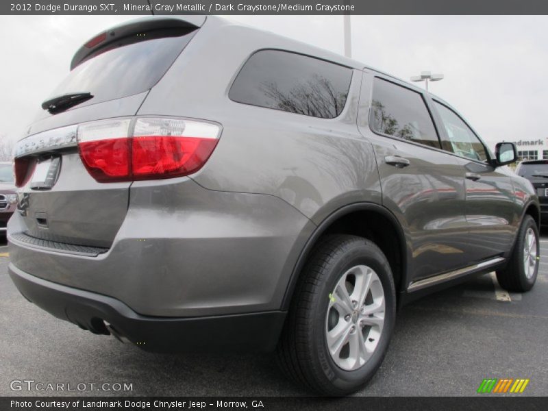 Mineral Gray Metallic / Dark Graystone/Medium Graystone 2012 Dodge Durango SXT
