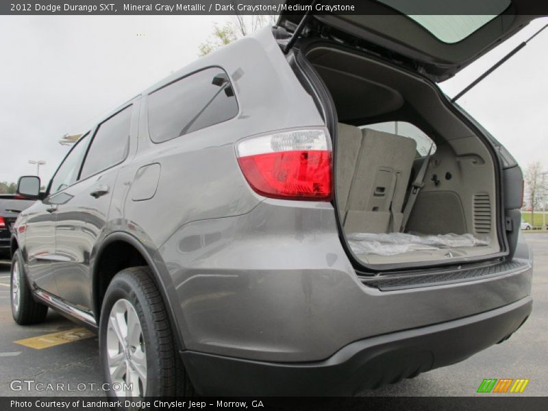 Mineral Gray Metallic / Dark Graystone/Medium Graystone 2012 Dodge Durango SXT