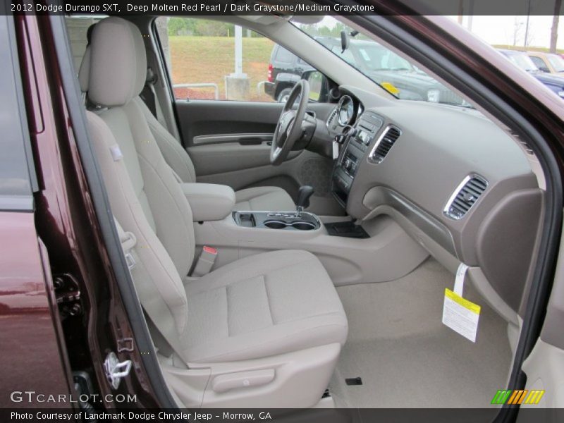 Deep Molten Red Pearl / Dark Graystone/Medium Graystone 2012 Dodge Durango SXT