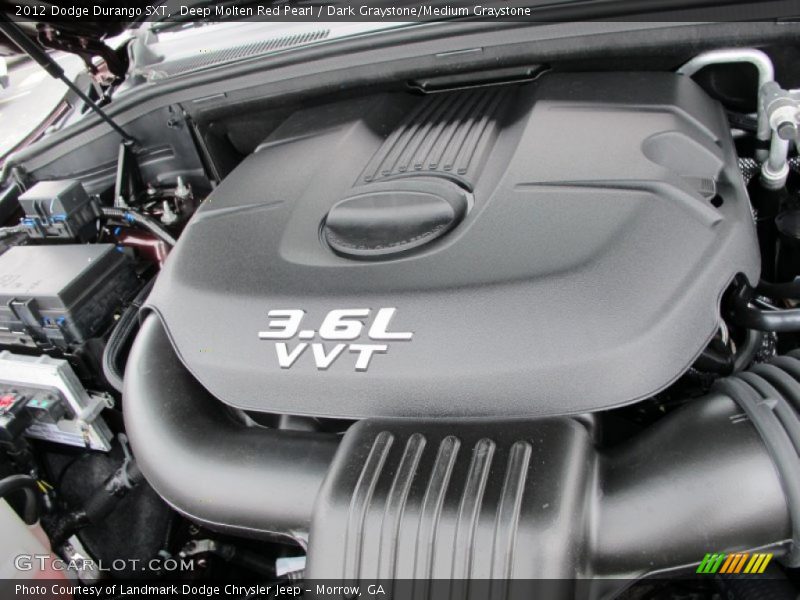 Deep Molten Red Pearl / Dark Graystone/Medium Graystone 2012 Dodge Durango SXT