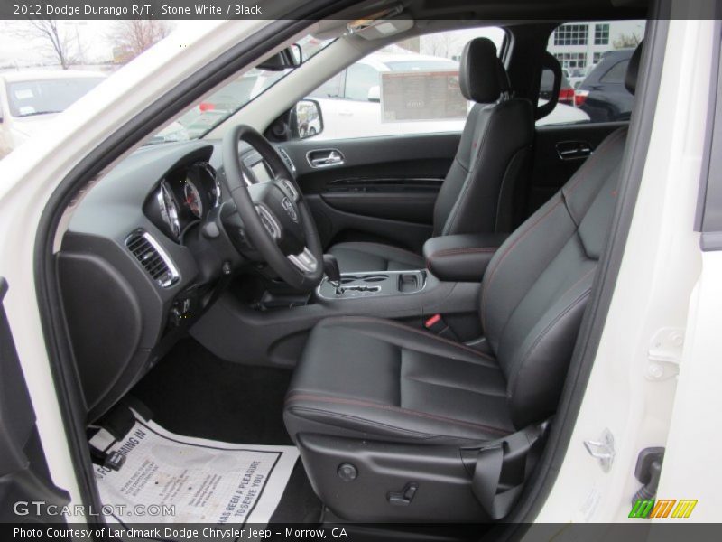  2012 Durango R/T Black Interior