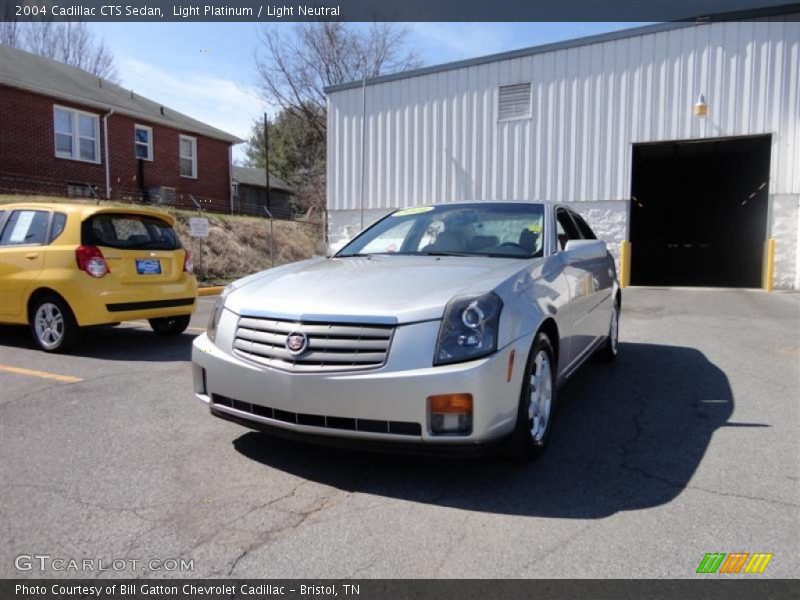 Light Platinum / Light Neutral 2004 Cadillac CTS Sedan