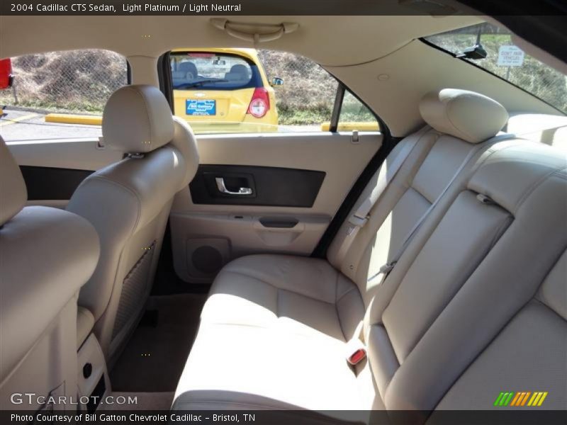 Light Platinum / Light Neutral 2004 Cadillac CTS Sedan