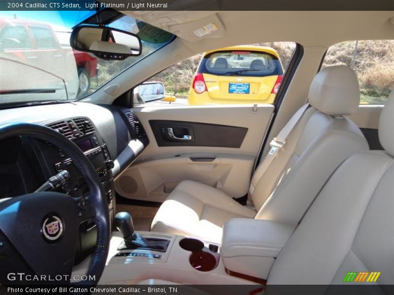 Light Platinum / Light Neutral 2004 Cadillac CTS Sedan