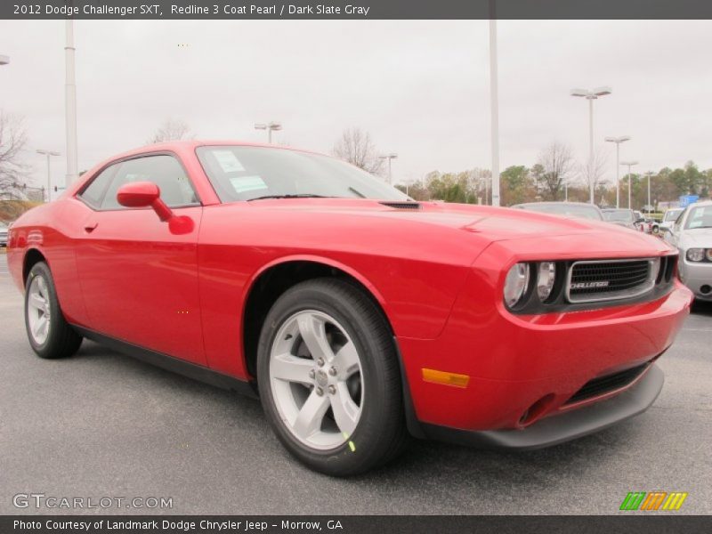 Front 3/4 View of 2012 Challenger SXT