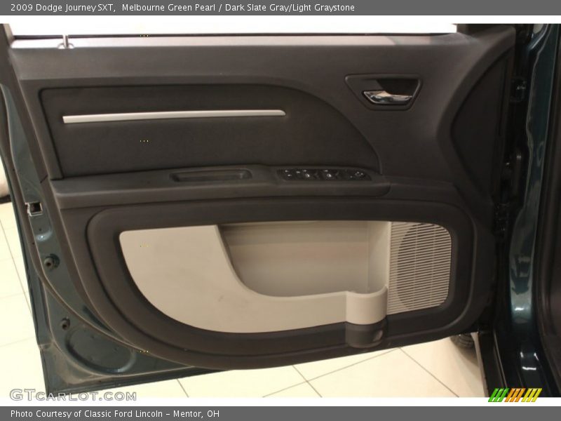 Melbourne Green Pearl / Dark Slate Gray/Light Graystone 2009 Dodge Journey SXT