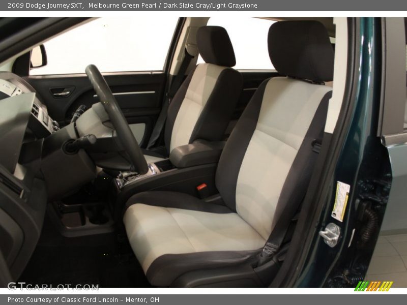 Melbourne Green Pearl / Dark Slate Gray/Light Graystone 2009 Dodge Journey SXT