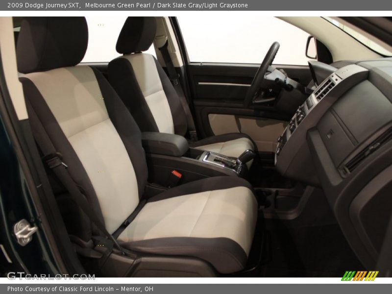Melbourne Green Pearl / Dark Slate Gray/Light Graystone 2009 Dodge Journey SXT