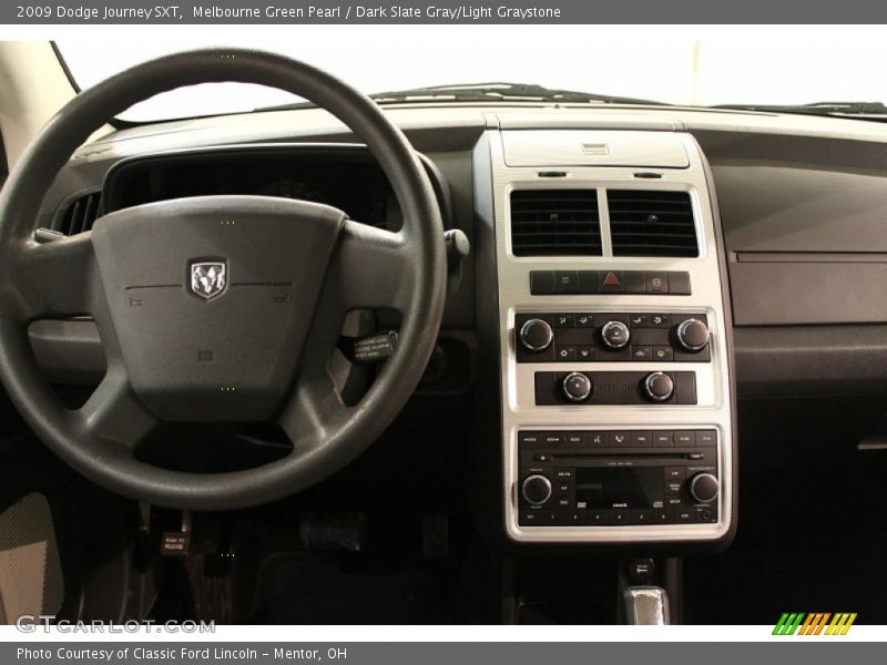Melbourne Green Pearl / Dark Slate Gray/Light Graystone 2009 Dodge Journey SXT