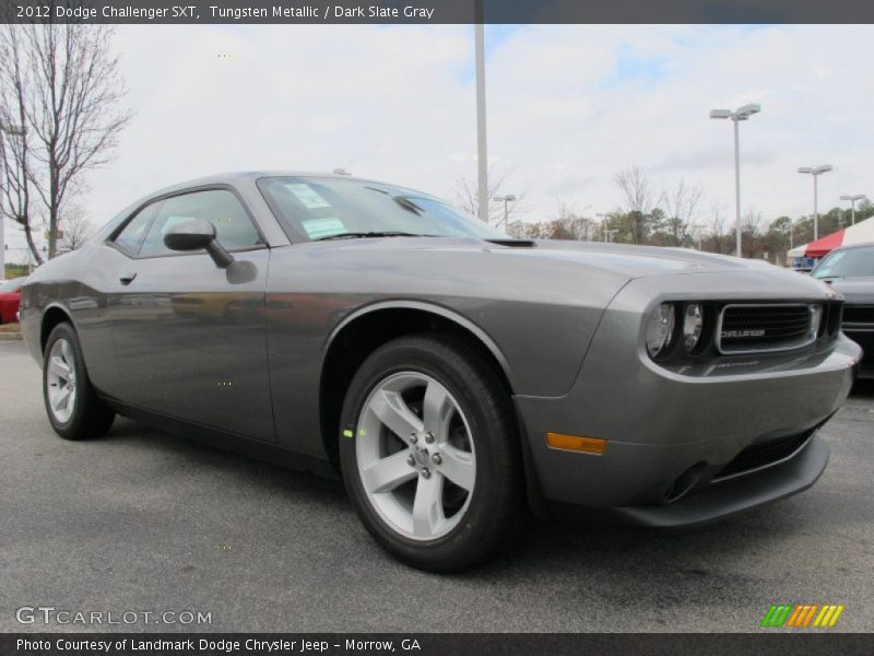 Tungsten Metallic / Dark Slate Gray 2012 Dodge Challenger SXT