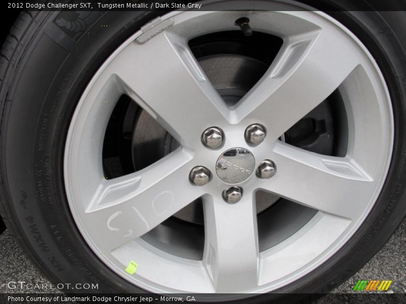 Tungsten Metallic / Dark Slate Gray 2012 Dodge Challenger SXT