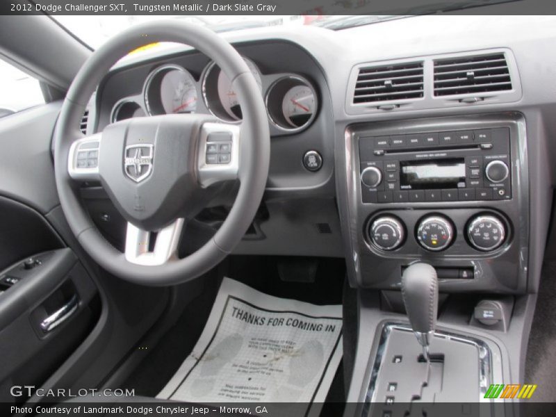Tungsten Metallic / Dark Slate Gray 2012 Dodge Challenger SXT