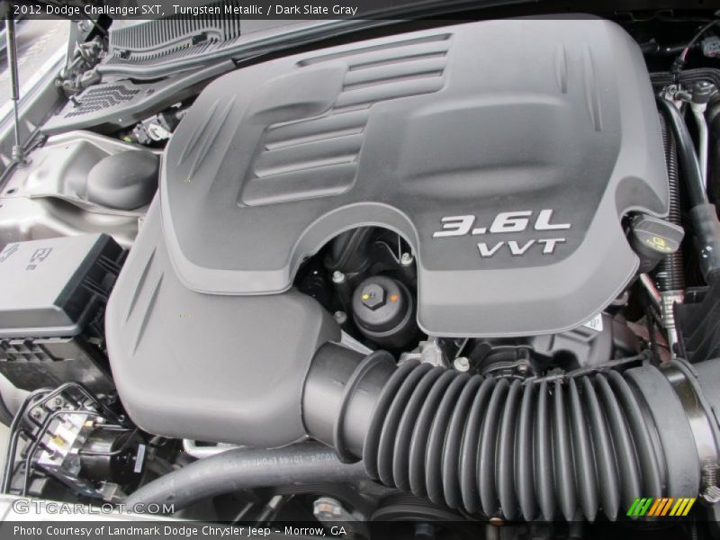 Tungsten Metallic / Dark Slate Gray 2012 Dodge Challenger SXT