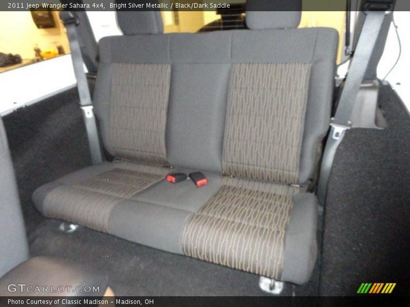 Bright Silver Metallic / Black/Dark Saddle 2011 Jeep Wrangler Sahara 4x4