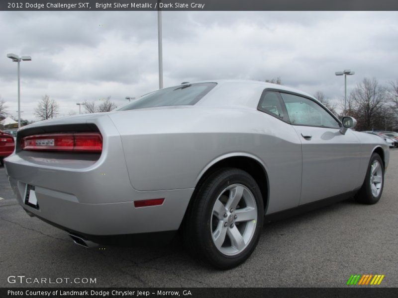 Bright Silver Metallic / Dark Slate Gray 2012 Dodge Challenger SXT