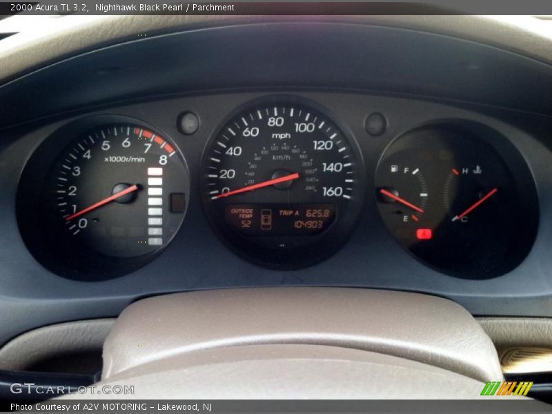 Nighthawk Black Pearl / Parchment 2000 Acura TL 3.2