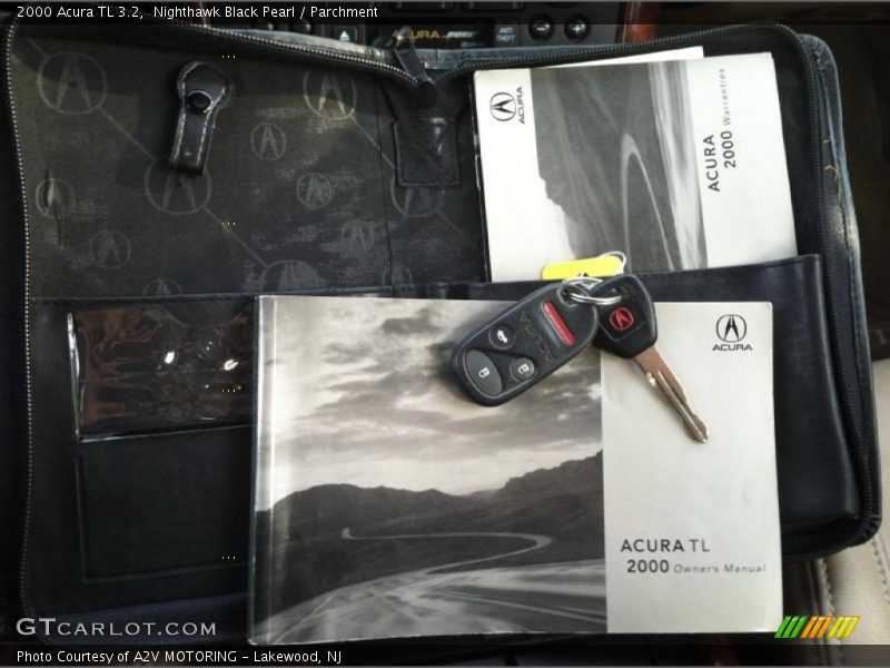 Nighthawk Black Pearl / Parchment 2000 Acura TL 3.2