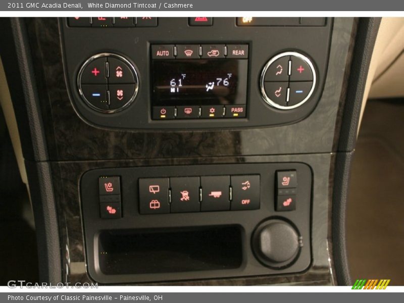 White Diamond Tintcoat / Cashmere 2011 GMC Acadia Denali