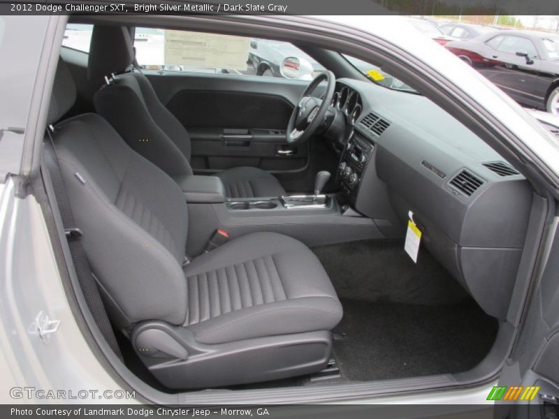 Bright Silver Metallic / Dark Slate Gray 2012 Dodge Challenger SXT