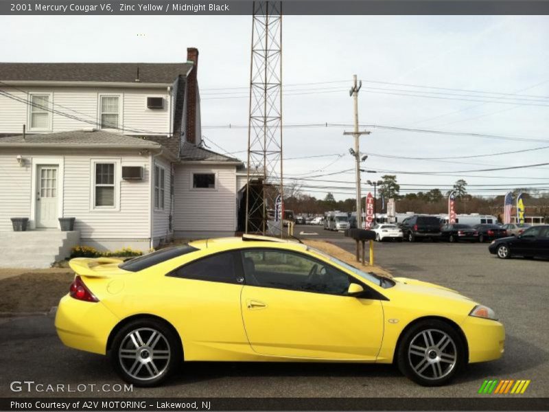  2001 Cougar V6 Zinc Yellow