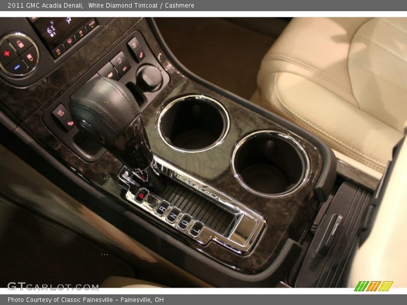 White Diamond Tintcoat / Cashmere 2011 GMC Acadia Denali