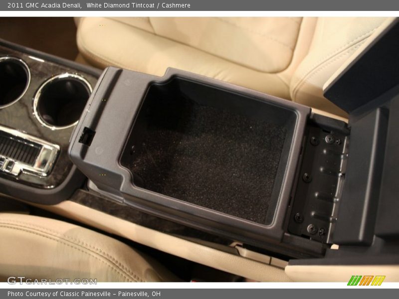 White Diamond Tintcoat / Cashmere 2011 GMC Acadia Denali