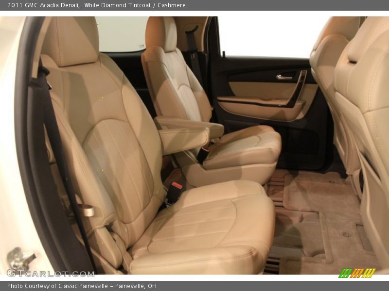 White Diamond Tintcoat / Cashmere 2011 GMC Acadia Denali