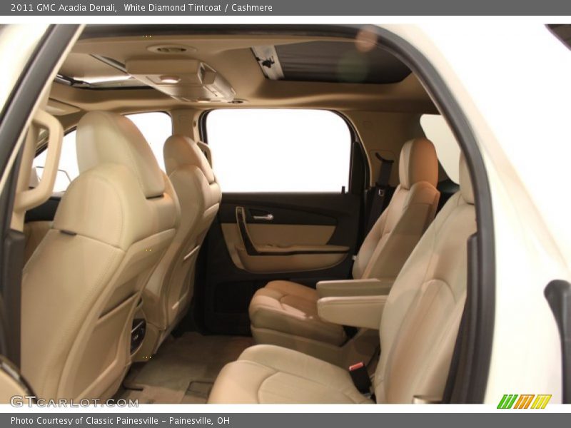 White Diamond Tintcoat / Cashmere 2011 GMC Acadia Denali