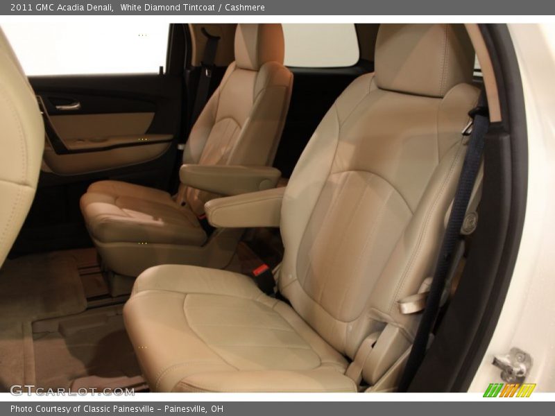 White Diamond Tintcoat / Cashmere 2011 GMC Acadia Denali