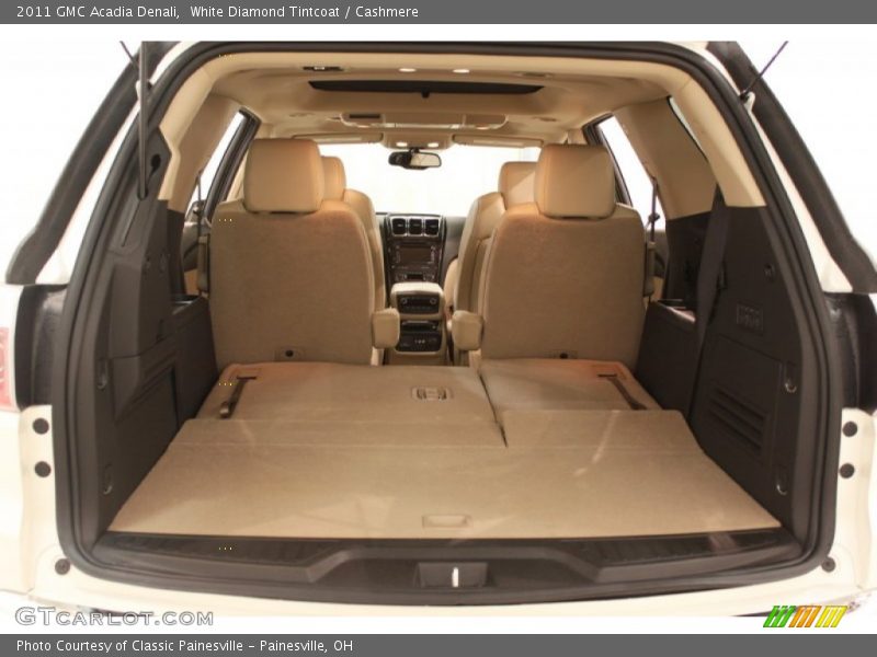 White Diamond Tintcoat / Cashmere 2011 GMC Acadia Denali