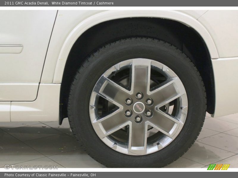 White Diamond Tintcoat / Cashmere 2011 GMC Acadia Denali