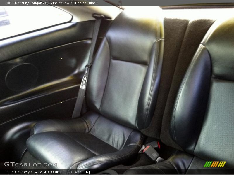  2001 Cougar V6 Midnight Black Interior