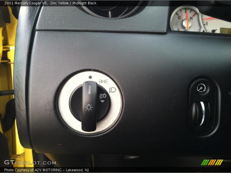 Controls of 2001 Cougar V6