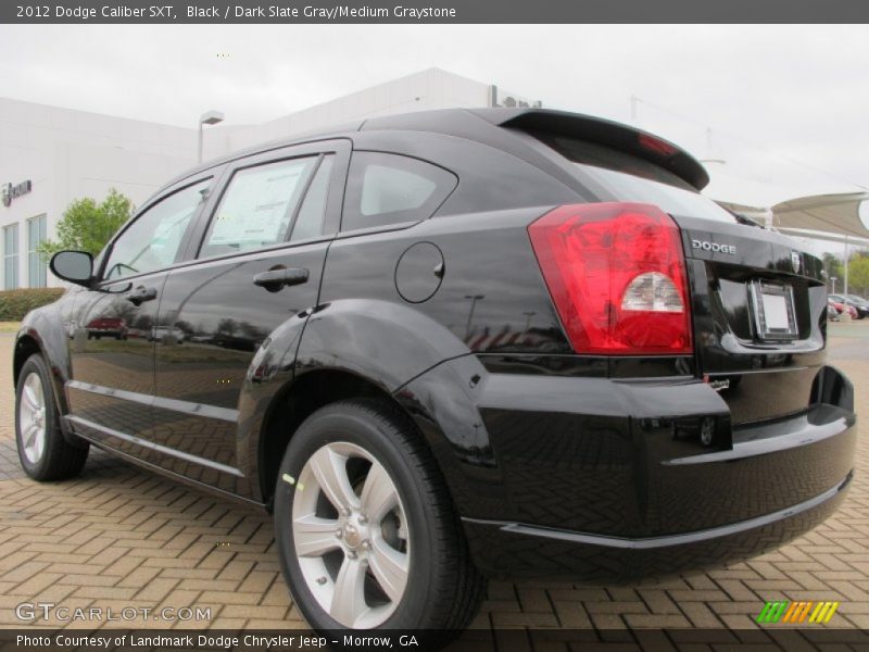 Black / Dark Slate Gray/Medium Graystone 2012 Dodge Caliber SXT