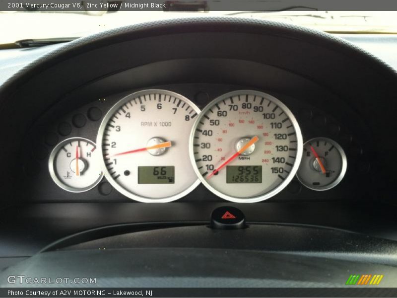  2001 Cougar V6 V6 Gauges