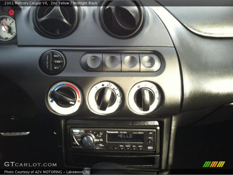 Controls of 2001 Cougar V6