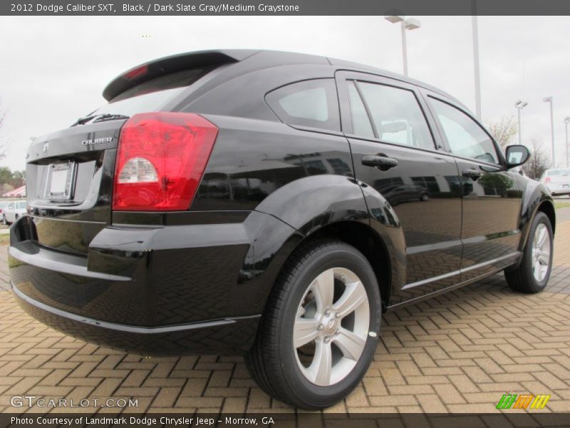 Black / Dark Slate Gray/Medium Graystone 2012 Dodge Caliber SXT