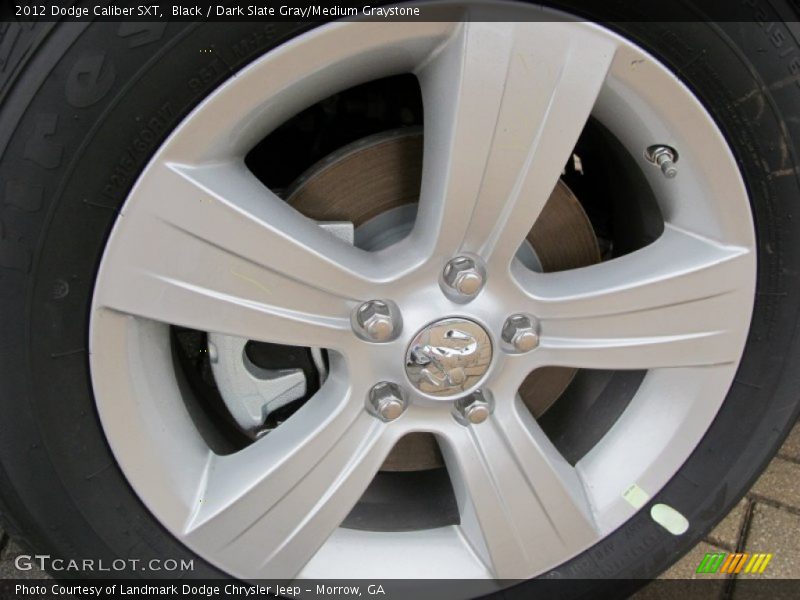 Black / Dark Slate Gray/Medium Graystone 2012 Dodge Caliber SXT