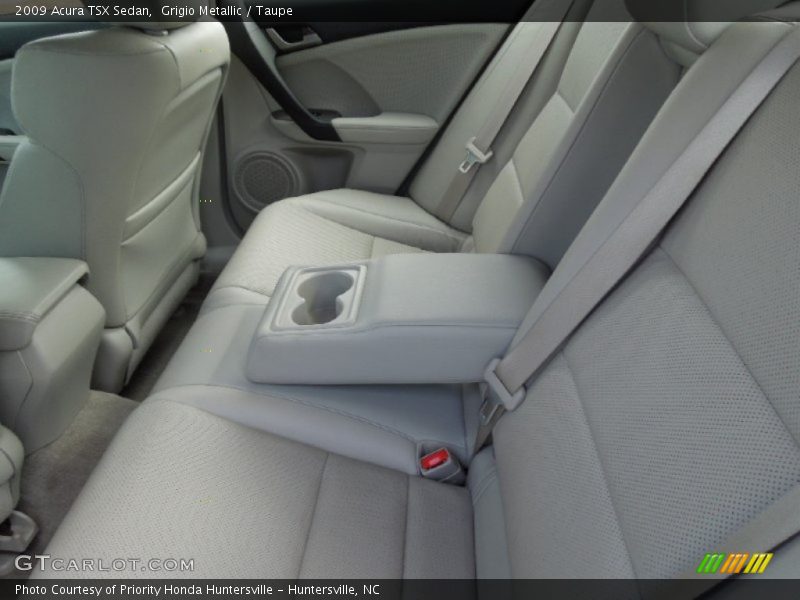 Grigio Metallic / Taupe 2009 Acura TSX Sedan