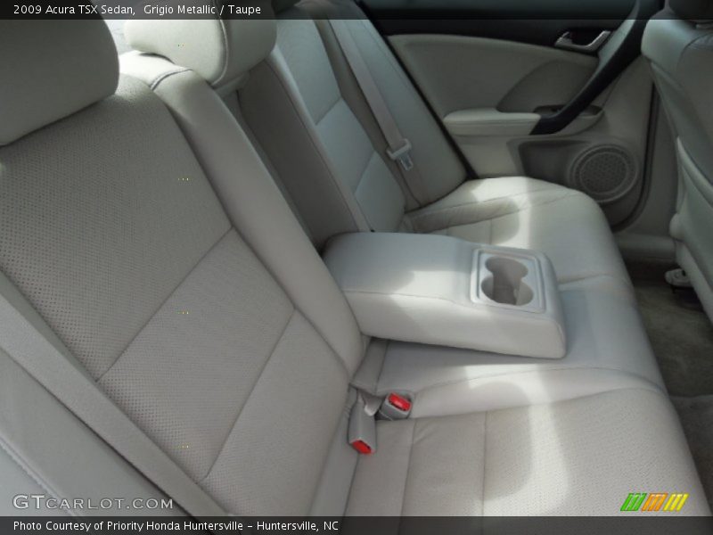 Grigio Metallic / Taupe 2009 Acura TSX Sedan