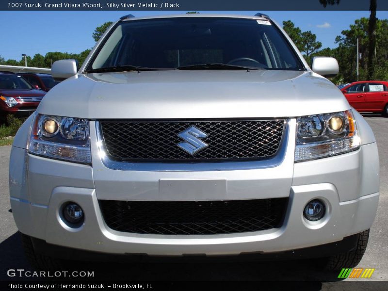 Silky Silver Metallic / Black 2007 Suzuki Grand Vitara XSport