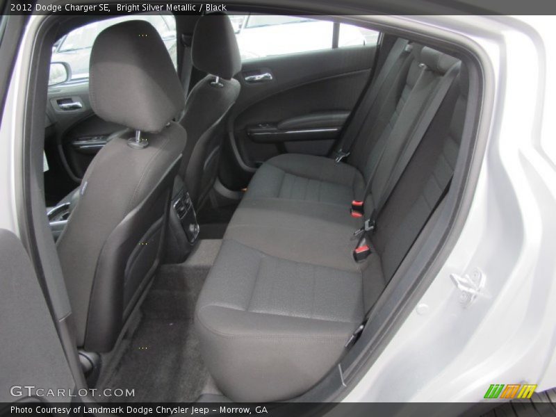 Bright Silver Metallic / Black 2012 Dodge Charger SE