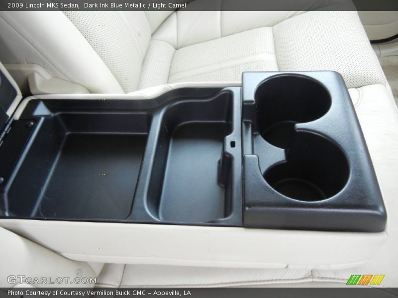 Dark Ink Blue Metallic / Light Camel 2009 Lincoln MKS Sedan