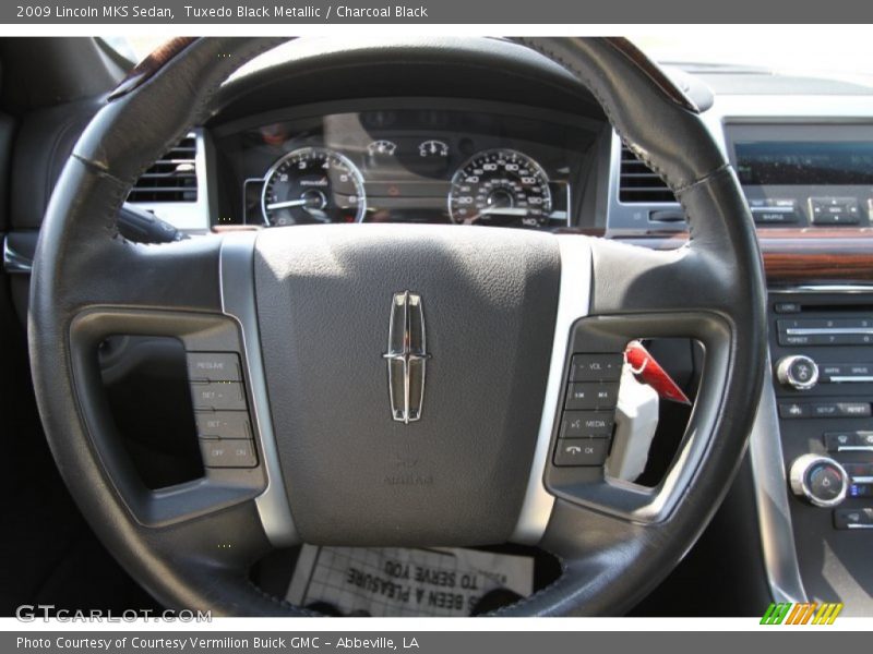 Tuxedo Black Metallic / Charcoal Black 2009 Lincoln MKS Sedan