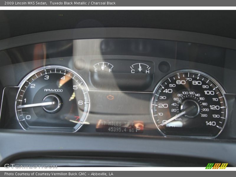 Tuxedo Black Metallic / Charcoal Black 2009 Lincoln MKS Sedan