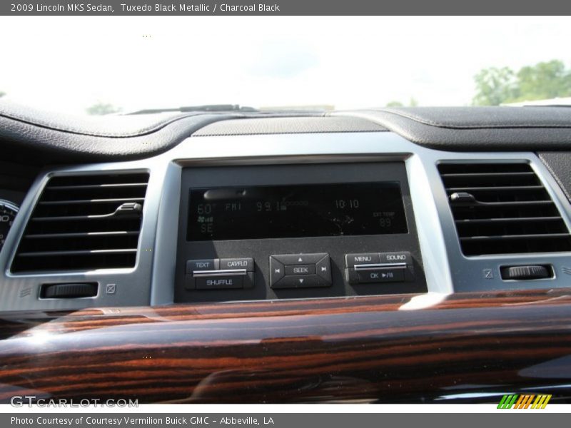 Tuxedo Black Metallic / Charcoal Black 2009 Lincoln MKS Sedan
